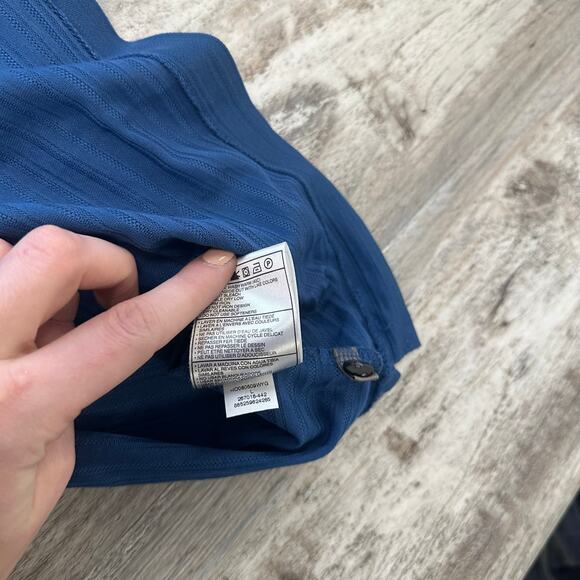 Nike Tiger Woods Polo Shirt Golf Collection‎ Blue Mens L Golf United Airlines - Picture 11 of 12